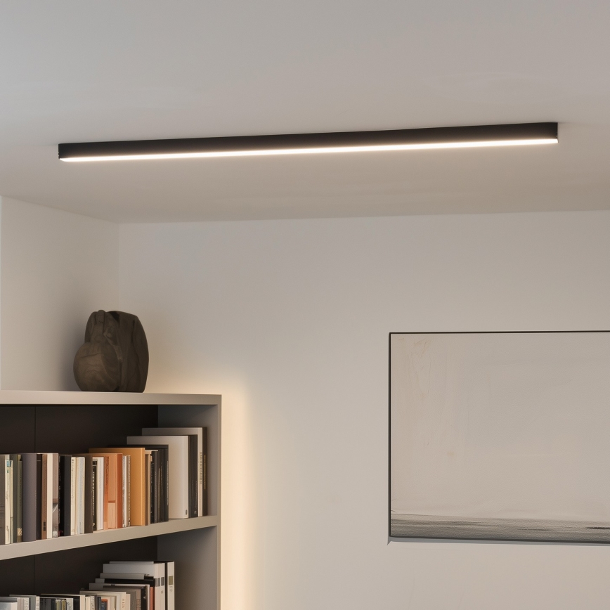 LED-Deckenleuchte ALLDAY BASIC LED/20/30/40W/230V 2700/4000/6000K 120 cm schwarz