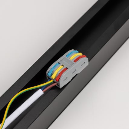 LED-Deckenleuchte ALLDAY BASIC LED/20/30/40W/230V 2700/4000/6000K 120 cm schwarz