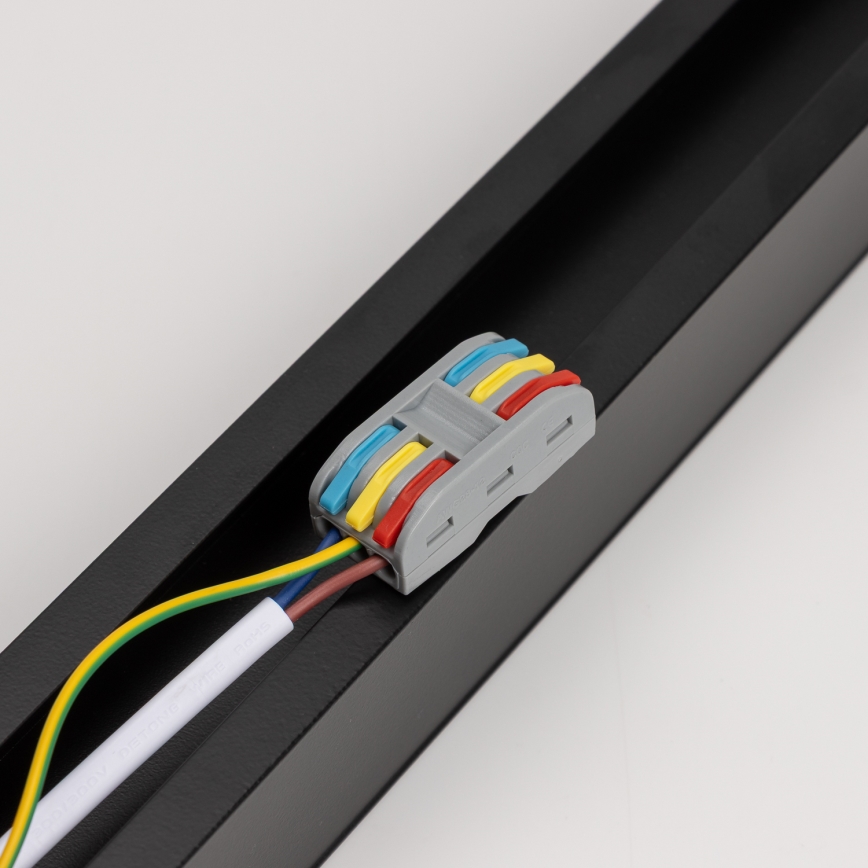 LED-Deckenleuchte ALLDAY BASIC LED/20/30/40W/230V 2700/4000/6000K 120 cm schwarz