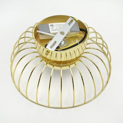 LED-Deckenleuchte BETSY LED/12W/230V Ø 25 cm gold