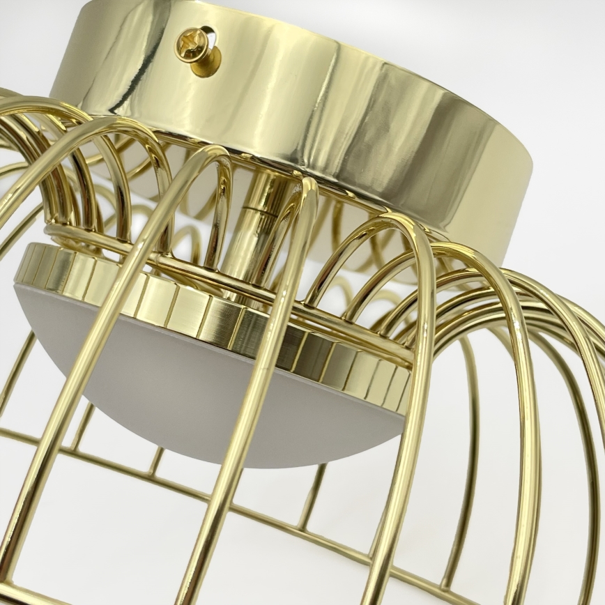 LED-Deckenleuchte BETSY LED/12W/230V Ø 25 cm gold