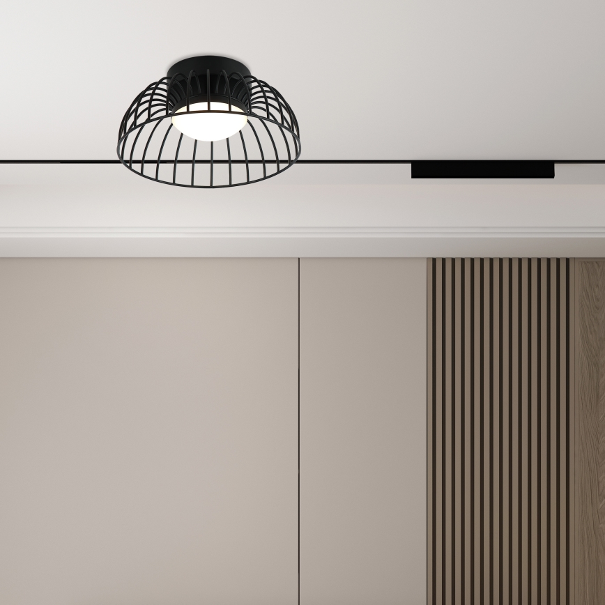 LED-Deckenleuchte BETSY LED/12W/230V Ø 25 cm schwarz