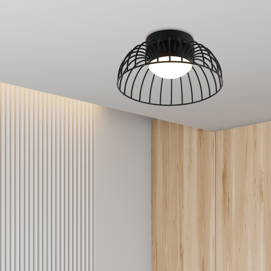 LED-Deckenleuchte BETSY LED/12W/230V Ø 25 cm schwarz