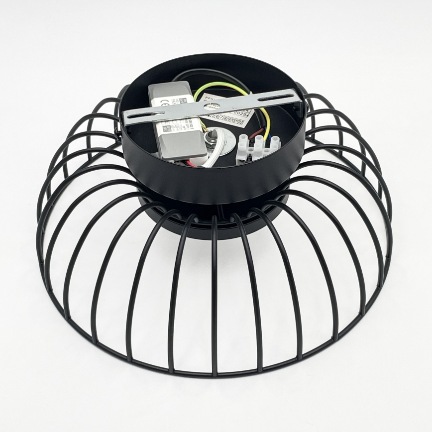 LED-Deckenleuchte BETSY LED/12W/230V Ø 25 cm schwarz