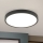 LED-Deckenleuchte BULLY LED/24W/230V d 24 cm schwarz