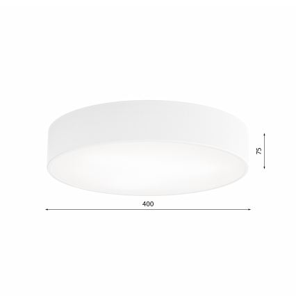 LED Deckenleuchte CLEO LED/43W/230V 3000K Ø 40 cm Weiß