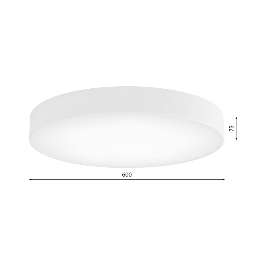LED-Deckenleuchte CLEO LED/69W/230V 3000K Ø 60 cm Weiß