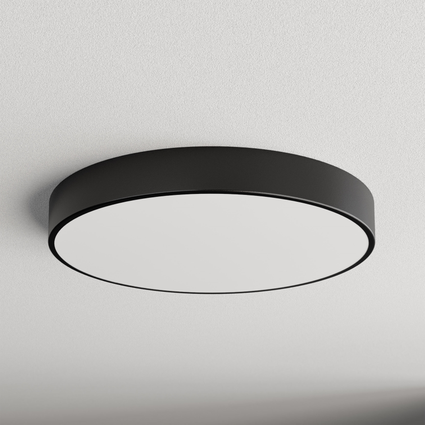 LED-Deckenleuchte CLEO LED/69W/230V 4000K d 60 cm schwarz