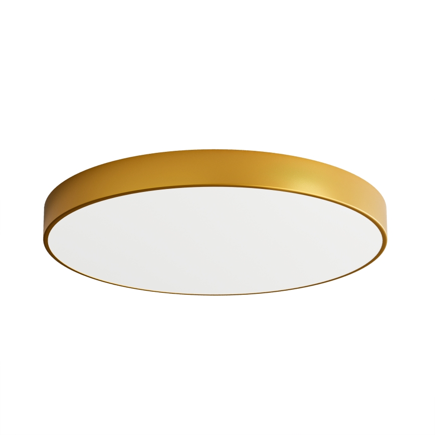 LED Deckenleuchte CLEO LED/96W/230V 3000K Ø 80 cm gold