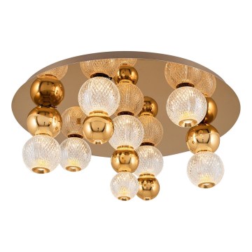 LED-Deckenleuchte CREMONA LED/37W/230V 3000K goldfarben