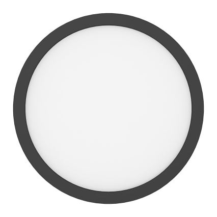 LED-Deckenleuchte EVORA LED/18W/230V 3000/4000/6000K Ø 22,5 cm schwarz