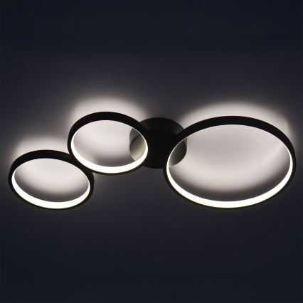LED-Deckenleuchte FLAMENCO LED/33W/230V 4000K schwarz
