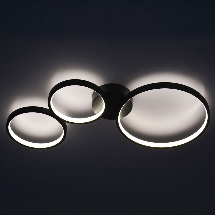 LED-Deckenleuchte FLAMENCO LED/33W/230V 4000K schwarz