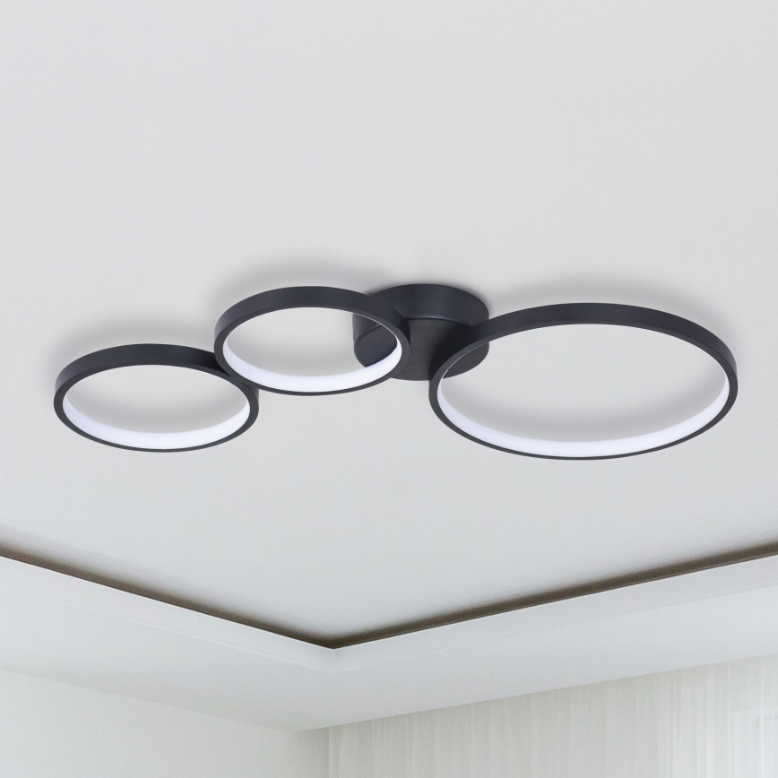 LED-Deckenleuchte FLAMENCO LED/33W/230V 4000K schwarz