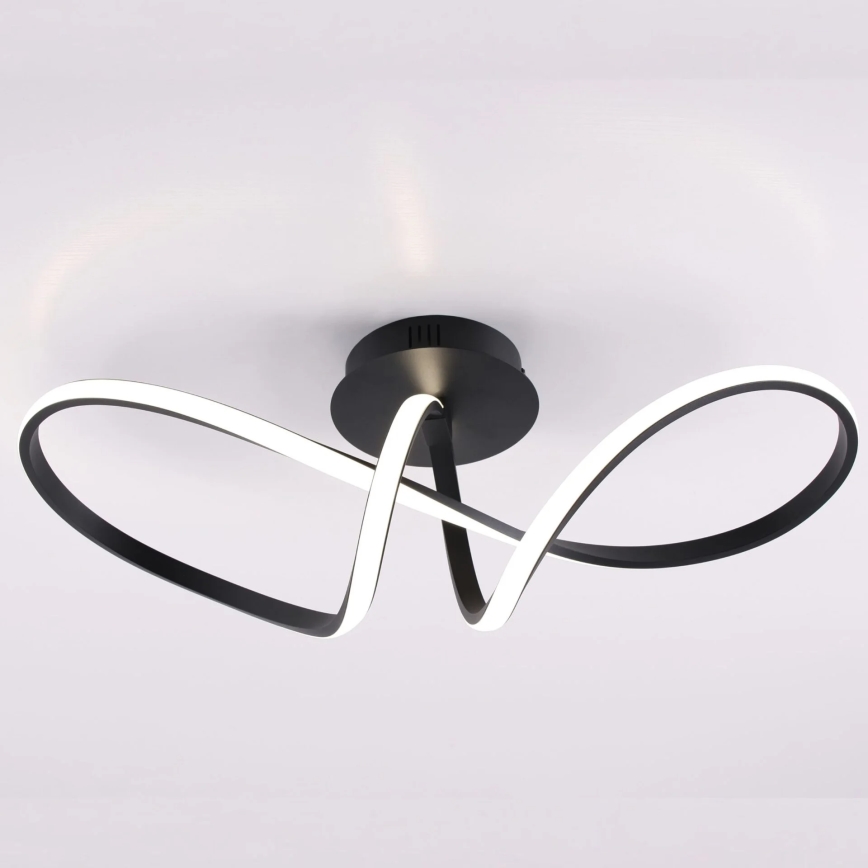 LED-Deckenleuchte FLAVIA LED/33W/230V 24x61 cm schwarz