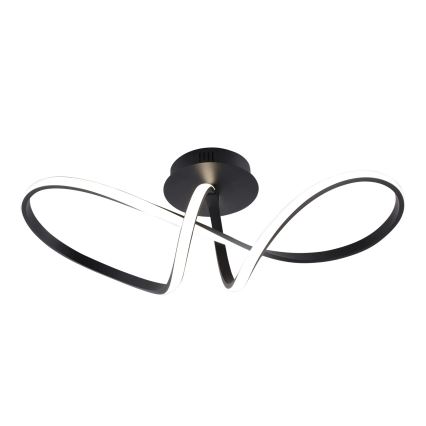 LED-Deckenleuchte FLAVIA LED/33W/230V 24x61 cm schwarz