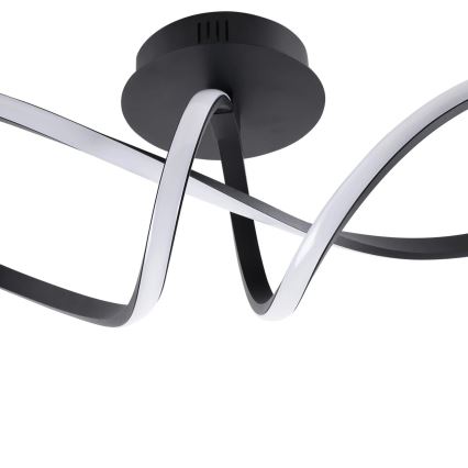 LED-Deckenleuchte FLAVIA LED/33W/230V 24x61 cm schwarz