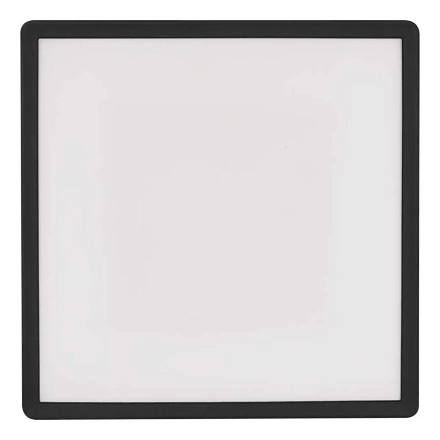 LED-Deckenleuchte FLORI LED/18W/230V 4000K schwarz 29x29 cm