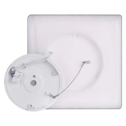 LED-Deckenleuchte FLORI LED/18W/230V 4000K schwarz 29x29 cm
