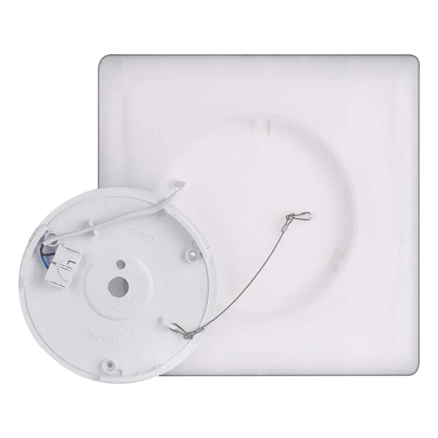 LED-Deckenleuchte FLORI LED/18W/230V 4000K schwarz 29x29 cm