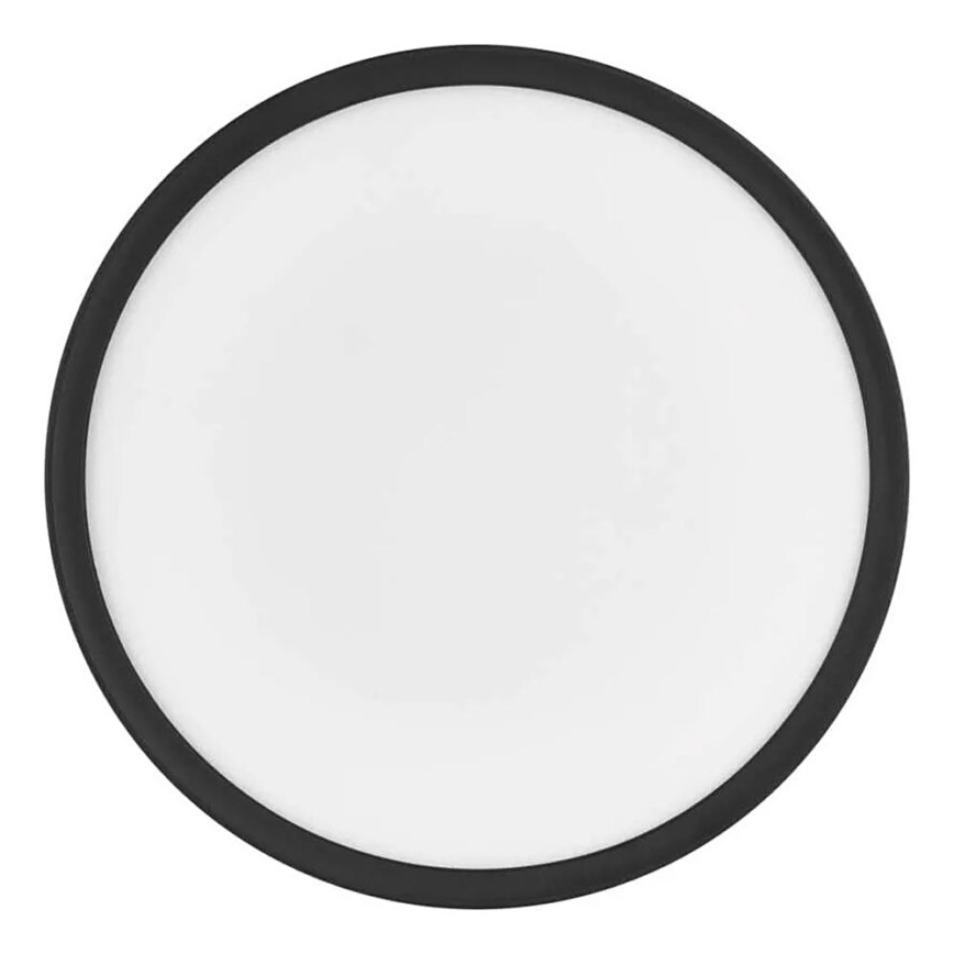 LED-Deckenleuchte FLORI LED/18W/230V 4000K schwarz d 29 cm