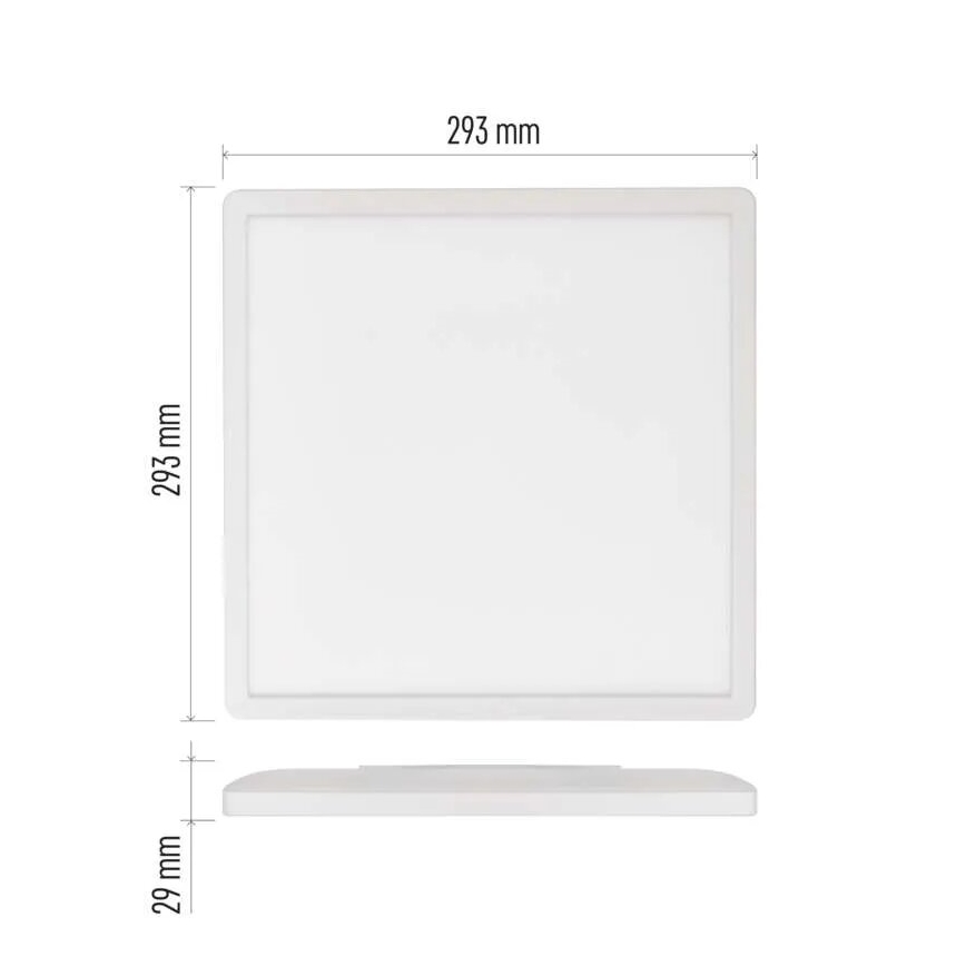 LED-Deckenleuchte FLORI LED/18W/230V 4000K weiß 29x29 cm