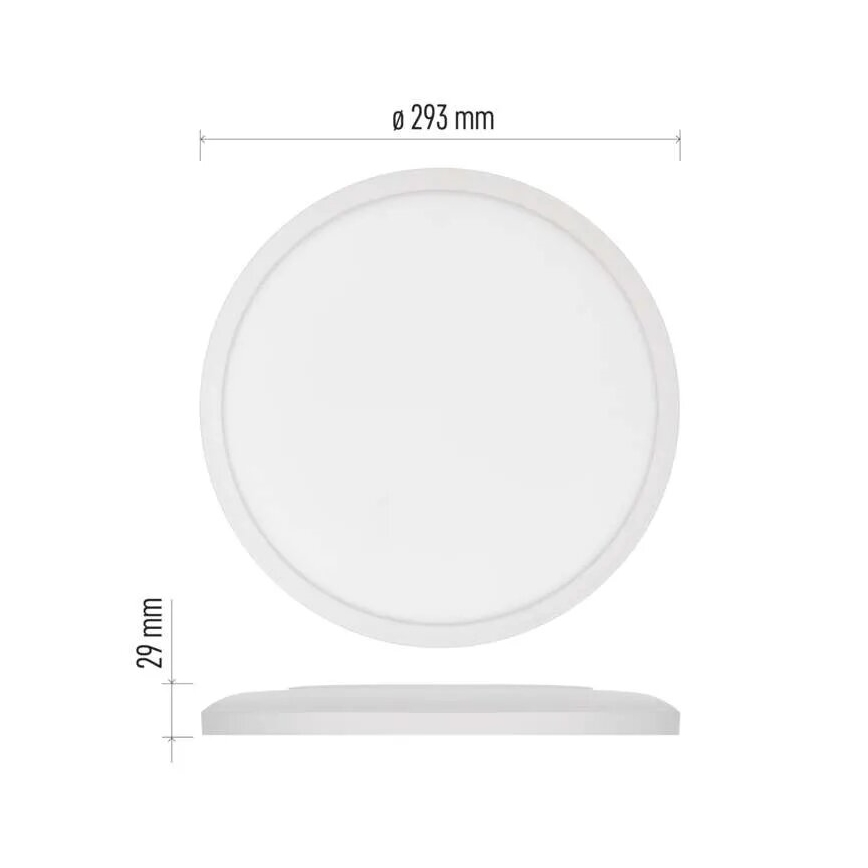 LED-Deckenleuchte FLORI LED/18W/230V 4000K weiß d 29 cm