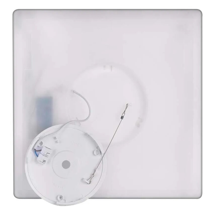 LED-Deckenleuchte FLORI LED/22W/230V 4000K schwarz 42x42 cm