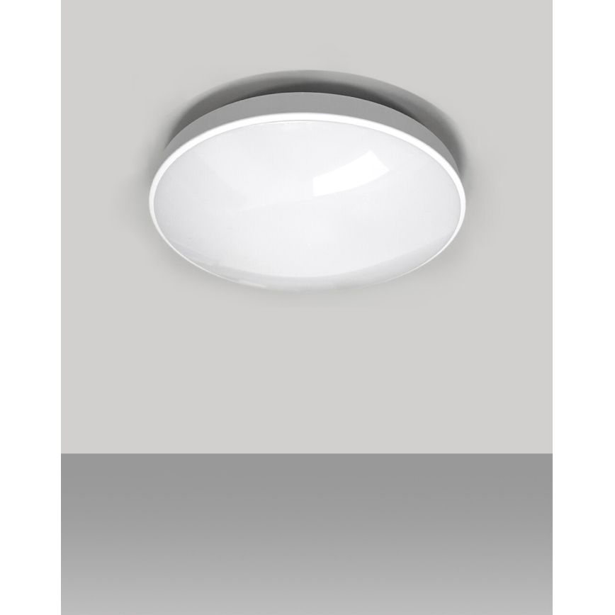 LED-Deckenleuchte für Badezimmer CIRCLE LED/12W/230V 4000K d 25 cm IP44 weiß
