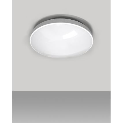 LED-Deckenleuchte für Badezimmer CIRCLE LED/18W/230V 4000K d 30 cm IP44 weiß