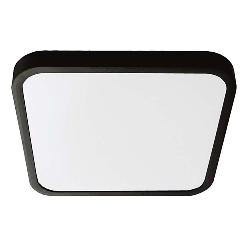 LED-Deckenleuchte für Badezimmer LED/18W/230V 3000K IP44 25x25 cm schwarz