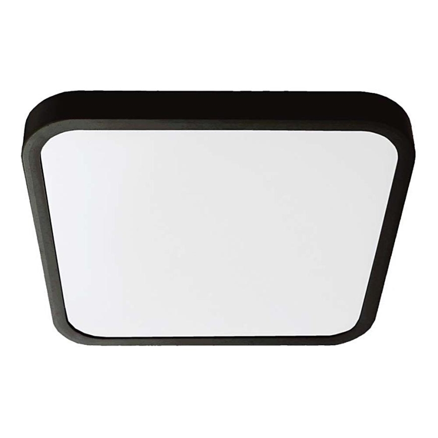 LED-Deckenleuchte für Badezimmer LED/18W/230V 4000K IP44 25x25 cm schwarz