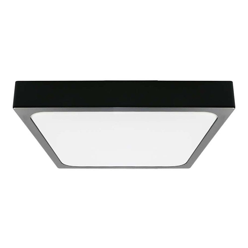 LED-Deckenleuchte für Badezimmer LED/30W/230V 6500K IP44 42x42 cm schwarz