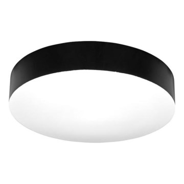 LED-Deckenleuchte für Badezimmer MAKARON LED/24W/230V 3000/4000/6000K d 30 cm IP44 schwarz