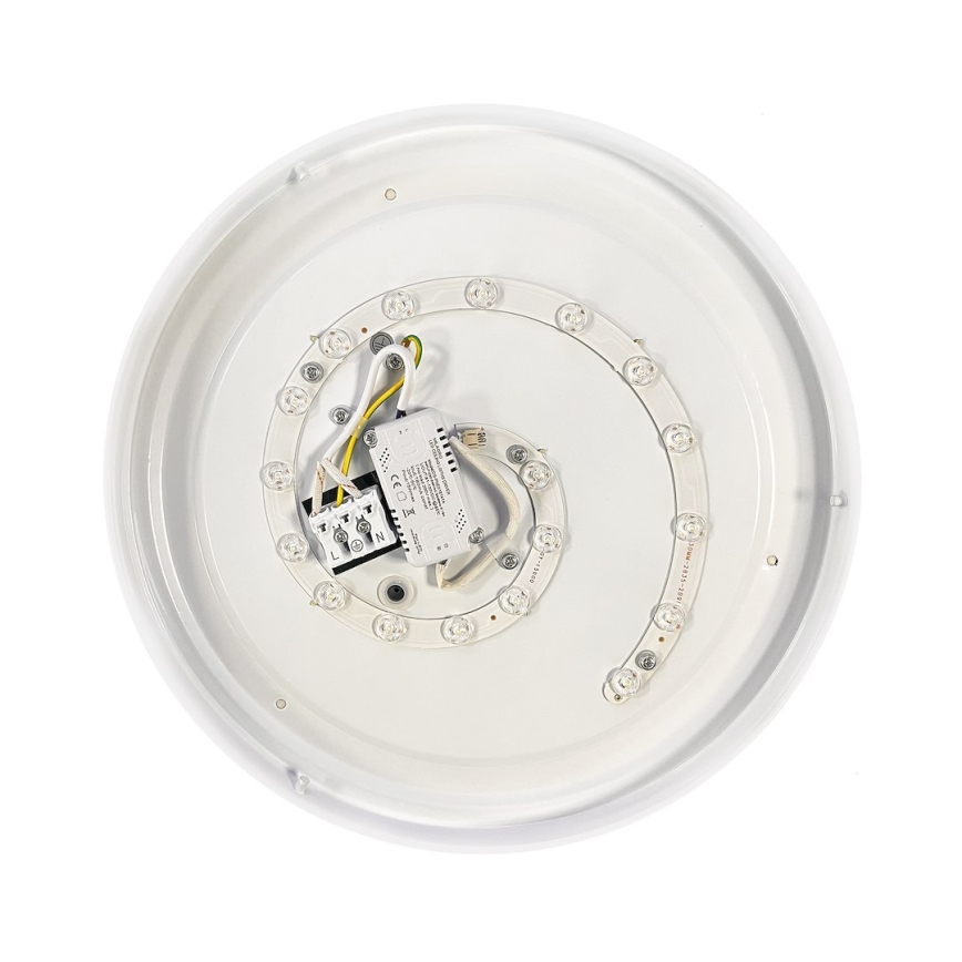 LED-Deckenleuchte für Badezimmer MAYA LED/15W/230V d 33 cm IP44 schwarz