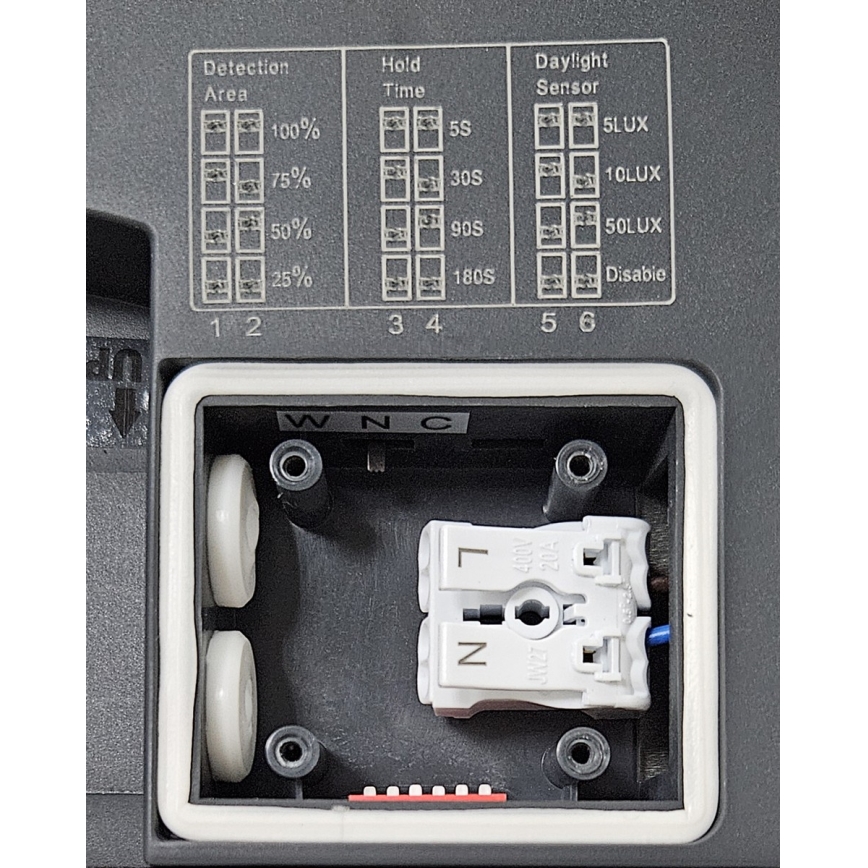 LED-Deckenleuchte für Badezimmer mit Sensor ELLÉ LED/24W/230V 3000/4000/6500K d 26 cm IP54 anthrazit