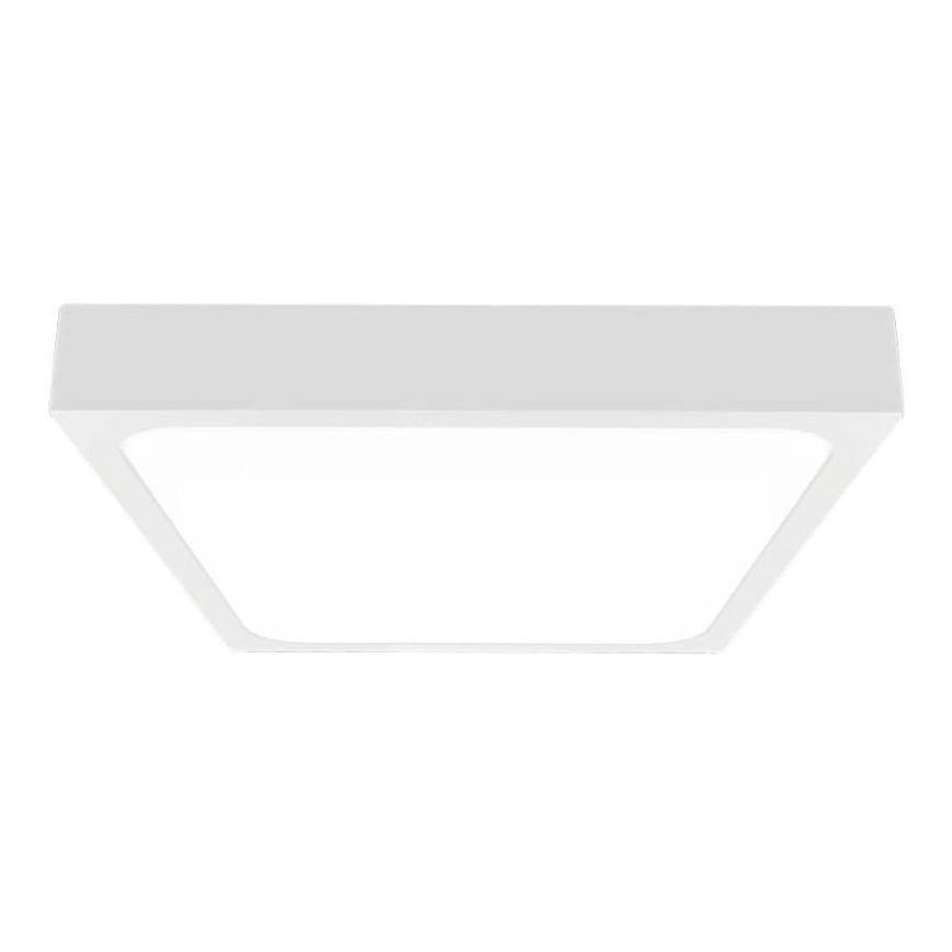 LED-Deckenleuchte für Badezimmer mit Sensor LED/24W/230V 4000K IP44 29,5x29,5 cm weiß