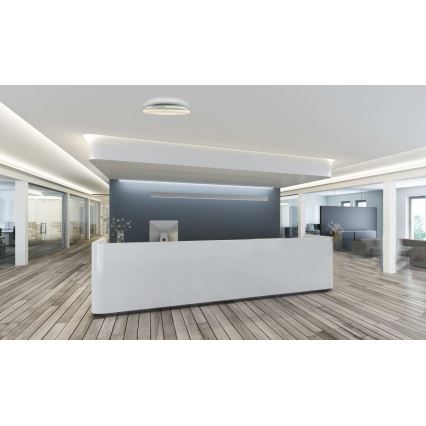 Dimmbare LED-Deckenleuchte für Badezimmer SLIDE LED/6/12/18/24W/230V 2900/4000/6200K IP44 weiß