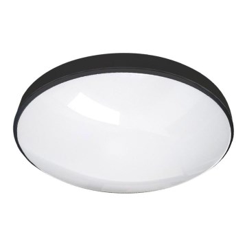 LED-Deckenleuchte für das Badezimmer CIRCLE LED/18W/230V 4000K d 30 cm IP44 schwarz