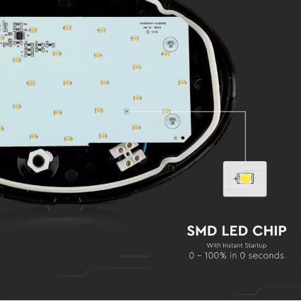 LED-Deckenleuchte für den Außenbereich LED/12W/230V IP54