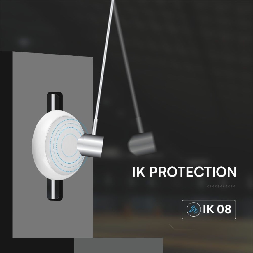 LED-Deckenleuchte für den Außenbereich LED/8W/16W/20W/230V IP65 3000/4000/6500K
