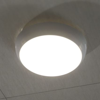 LED-Deckenleuchte für den Außenbereich mit Sensor LED/8W/16W/20W/230V IP65 3000/4000/6500K