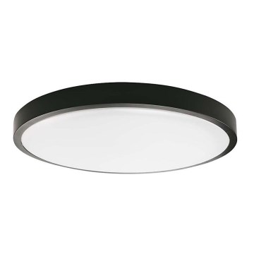 LED-Deckenleuchte fürs Badezimmer LED/24W/230V 3000K IP44 schwarz