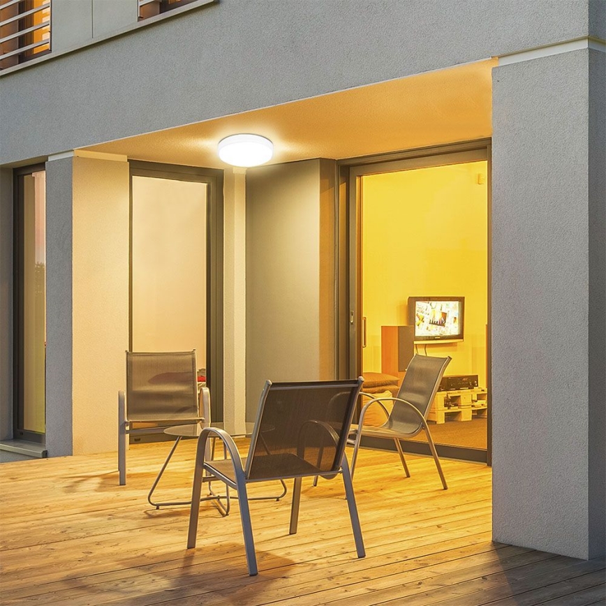 LED-Deckenleuchte fürs Badezimmer LED/24W/230V 6500K IP44 weiß