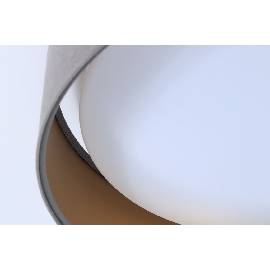 LED Deckenleuchte GALAXY 1xLED/24W/230V Ø 44 cm grau/gold