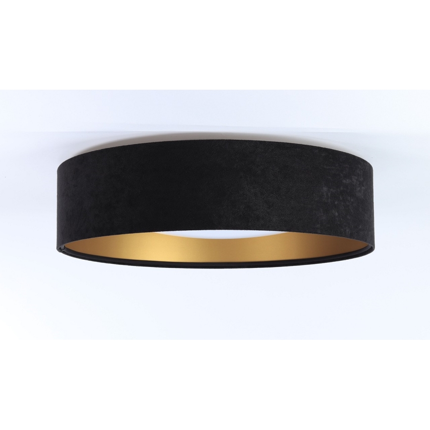 LED Deckenleuchte GALAXY 1xLED/24W/230V Ø 44 cm Schwarz/Gold