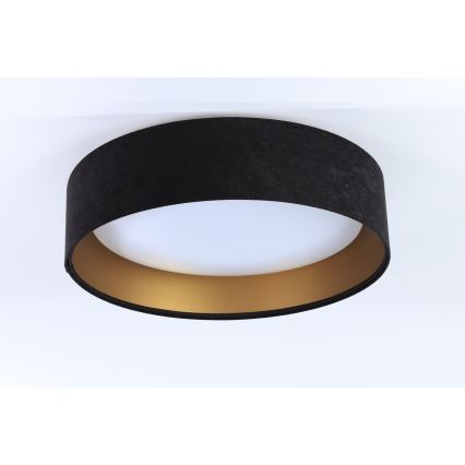 LED Deckenleuchte GALAXY 1xLED/24W/230V Ø 44 cm Schwarz/Gold