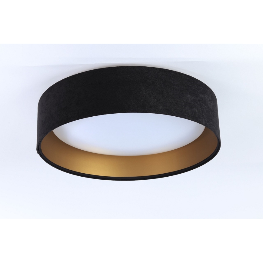 LED Deckenleuchte GALAXY 1xLED/24W/230V Ø 44 cm Schwarz/Gold