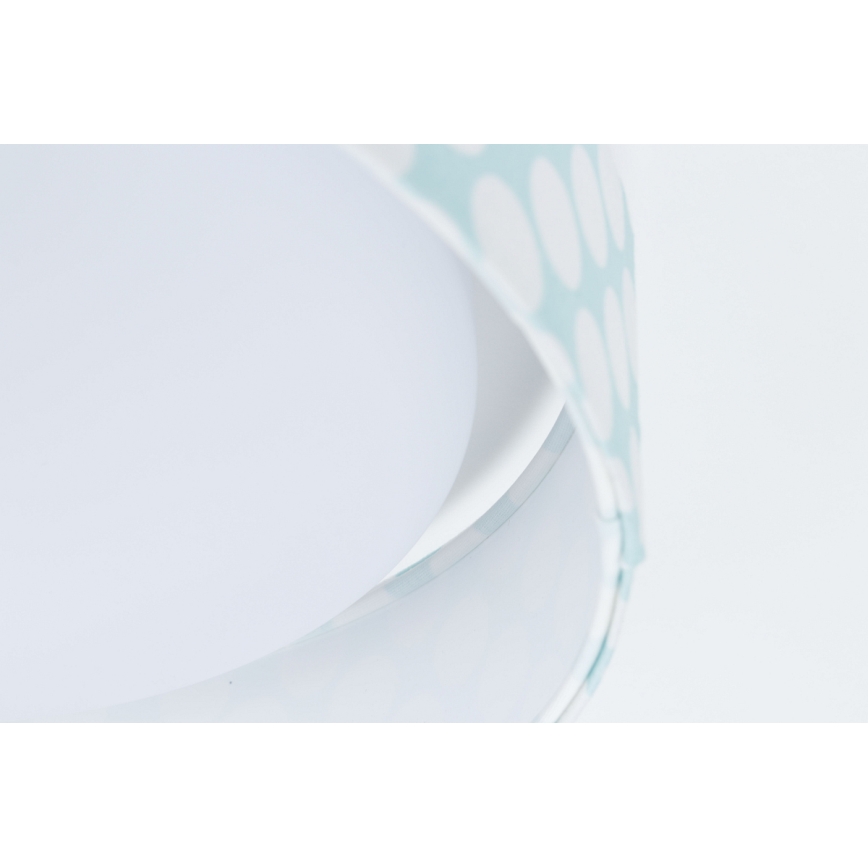 LED Kinder-Deckenleuchte GALAXY KIDS LED/24W/230V grün/weiß mit Punkten