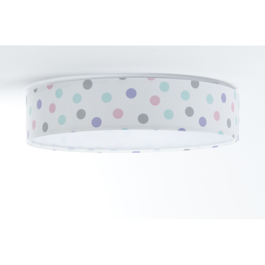 LED-Deckenleuchte GALAXY KIDS LED/24W/230V Punkte bunt